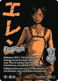 Eren Yeager // Eren, Attack Titan (GenCon 2024) - Attack on Titan: Battle for Humanity - UniVersus card