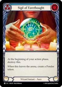 Sigil of Forethought - Rosetta - Flesh and Blood TCG card