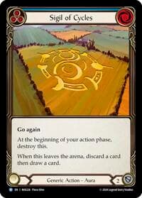 Sigil of Cycles - Rosetta - Flesh and Blood TCG card