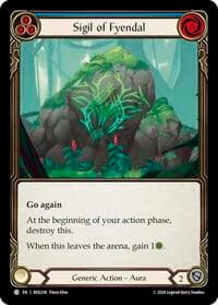Sigil of Fyendal - Rosetta - Flesh and Blood TCG card