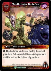 Voidbringer Jindal'an - Throne of the Tides - WoW card