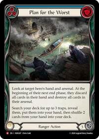 Plan for the Worst - Rosetta - Flesh and Blood TCG card