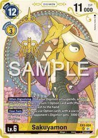 Sakuyamon (Premium Heroines Set) - Digital Hazard - Digimon Card Game card
