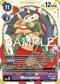 Mervamon (Premium Heroines Set) - Dimensional Phase - Digimon Card Game card