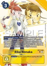 Rika Nonaka (Premium Heroines Set) - Secret Crisis - Digimon Card Game card