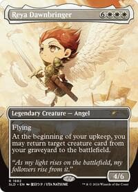 Reya Dawnbringer (Rainbow Foil) - Secret Lair Drop Series - Magic: The Gathering card