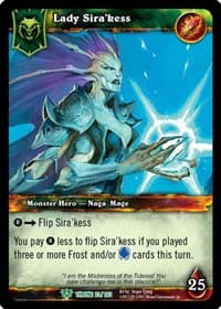 Lady Sira'kess - Throne of the Tides - WoW card