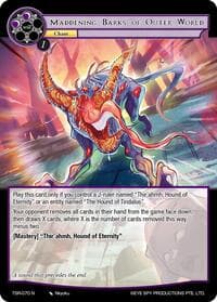 Maddening Barks Of Outer World - The Battle at the Sacred Ruins - Force of Will card