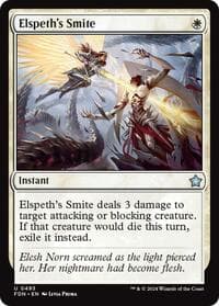 Elspeth's Smite - Foundations - Magic: The Gathering card