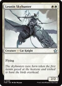 Leonin Skyhunter - Foundations - Magic: The Gathering card