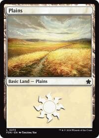 Plains (0273) - Foundations - Magic: The Gathering card