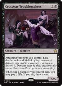 Crossway Troublemakers - Foundations - Magic: The Gathering card