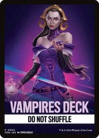Vampires Deck Theme Card - Foundations - Magic: The Gathering card