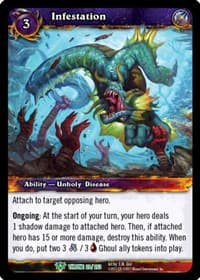 Infestation - Throne of the Tides - WoW card