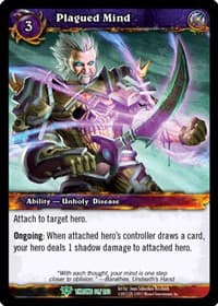 Plagued Mind - Throne of the Tides - WoW card