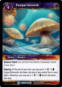 Fungal Growth - Throne of the Tides - WoW card