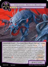 Thir'ahmh's Pack of Hounds - The Battle at the Sacred Ruins - Force of Will card