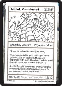 Kozilek, Compleated - Mystery Booster 2 Playtest Cards - Magic: The Gathering card