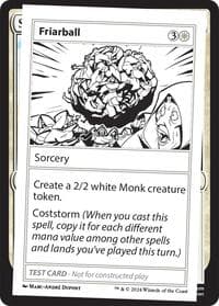 Friarball - Mystery Booster 2 Playtest Cards - Magic: The Gathering card