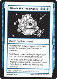 Alberix, the Trade Planet - Mystery Booster 2 Playtest Cards - Magic: The Gathering card