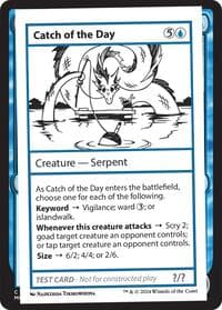 Catch of the Day - Mystery Booster 2 Playtest Cards - Magic: The Gathering card
