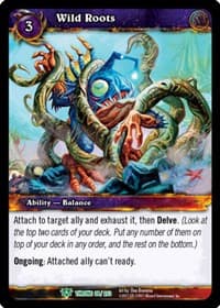 Wild Roots - Throne of the Tides - WoW card
