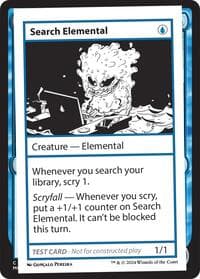 Search Elemental - Mystery Booster 2 Playtest Cards - Magic: The Gathering card