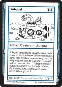 Subgoyf - Mystery Booster 2 Playtest Cards - Magic: The Gathering card