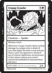 Creepy Crawler - Mystery Booster 2 Playtest Cards - Magic: The Gathering card