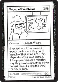 Magus of the Chains - Mystery Booster 2 Playtest Cards - Magic: The Gathering card