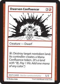 Dwarven Confluencer - Mystery Booster 2 Playtest Cards - Magic: The Gathering card