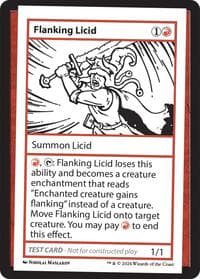 Flanking Licid - Mystery Booster 2 Playtest Cards - Magic: The Gathering card