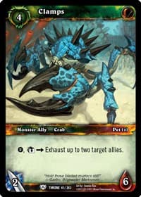 Clamps - Throne of the Tides - WoW card