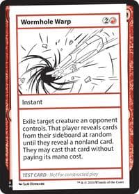 Wormhole Warp - Mystery Booster 2 Playtest Cards - Magic: The Gathering card