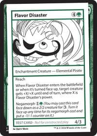 Flavor Disaster - Mystery Booster 2 Playtest Cards - Magic: The Gathering card