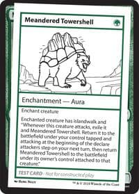 Meandered Towershell - Mystery Booster 2 Playtest Cards - Magic: The Gathering card