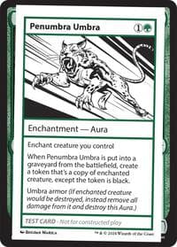 Penumbra Umbra - Mystery Booster 2 Playtest Cards - Magic: The Gathering card