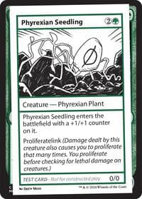 Phyrexian Seedling - Mystery Booster 2 Playtest Cards - Magic: The Gathering card