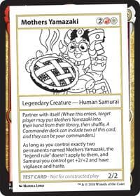 Mothers Yamazaki - Mystery Booster 2 Playtest Cards - Magic: The Gathering card