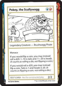 Pokey, the Scallywagg - Mystery Booster 2 Playtest Cards - Magic: The Gathering card