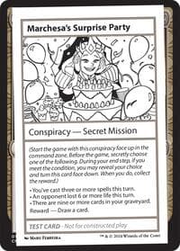 Marchesa's Surprise Party - Mystery Booster 2 Playtest Cards - Magic: The Gathering card