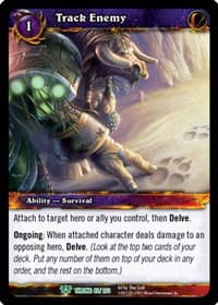Track Enemy - Throne of the Tides - WoW card
