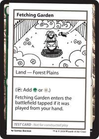 Fetching Garden - Mystery Booster 2 Playtest Cards - Magic: The Gathering card