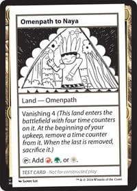 Omenpath to Naya - Mystery Booster 2 Playtest Cards - Magic: The Gathering card
