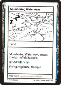 Slumbering Waterways - Mystery Booster 2 Playtest Cards - Magic: The Gathering card