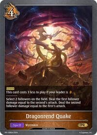 Dragonrend Quake - Shadowverse: Evolve Promo Cards - Shadowverse: Evolve card