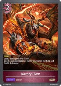 Razory Claw - Shadowverse: Evolve Promo Cards - Shadowverse: Evolve card