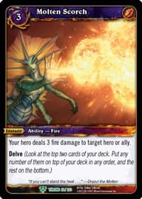 Molten Scorch - Throne of the Tides - WoW card