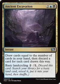 Ancient Excavation - The List Reprints - Magic: The Gathering card