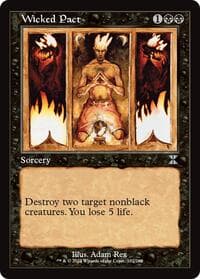 Wicked Pact - The List Reprints - Magic: The Gathering card